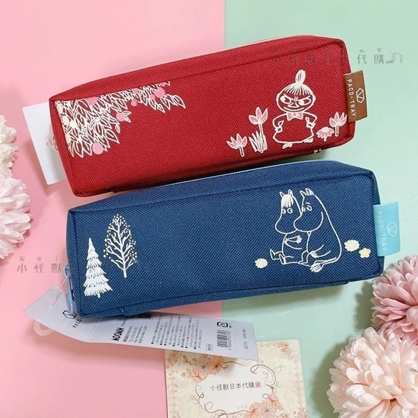 小怪獸選物🌸現貨 PACO-TRAY 托盤式筆袋 嚕嚕米 小不點 鉛筆盒 MOOMIN 姆明 托盤式筆袋-細節圖2