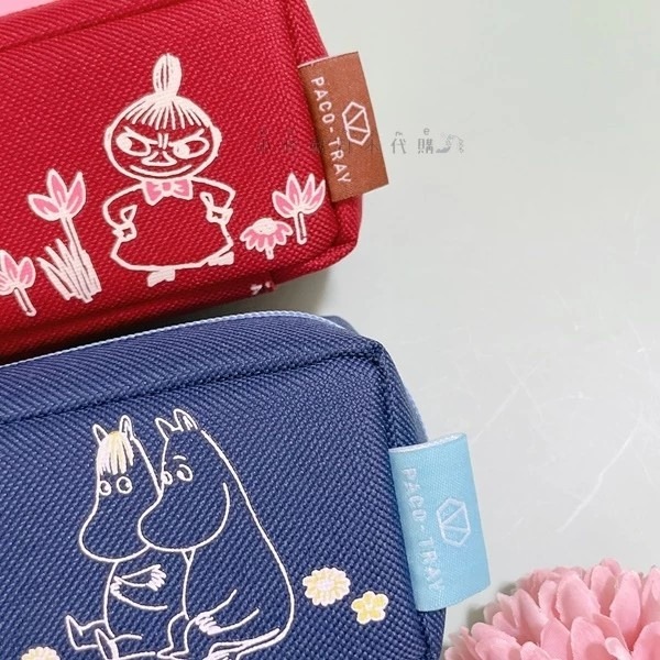 小怪獸選物🌸現貨 PACO-TRAY 托盤式筆袋 嚕嚕米 小不點 鉛筆盒 MOOMIN 姆明 托盤式筆袋-細節圖4