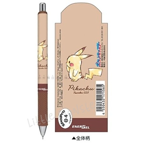 小怪獸日本代購🌸現貨 日本製 飛龍原子筆 PENTEL 圓珠筆 黑筆 energel 史努比 嚕嚕米 麵包小偷-規格圖2