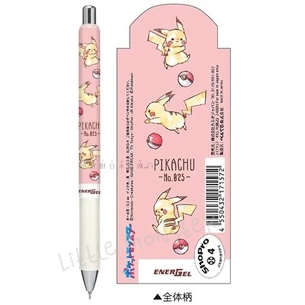 小怪獸日本代購🌸現貨 日本製 飛龍原子筆 PENTEL 圓珠筆 黑筆 energel 史努比 嚕嚕米 麵包小偷-規格圖2