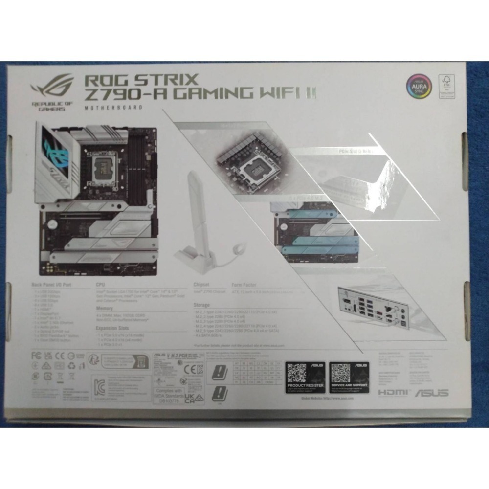 華碩 ROG STRIX Z790-A GAMING WIFI II 主機板(D5) 主機板 1700腳位-細節圖2
