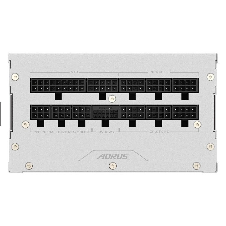 技嘉 AORUS ELITE 1000W ICE白色 白金 全模組 ATX3.1 PCIe 5.1全新未拆 保10年-細節圖3