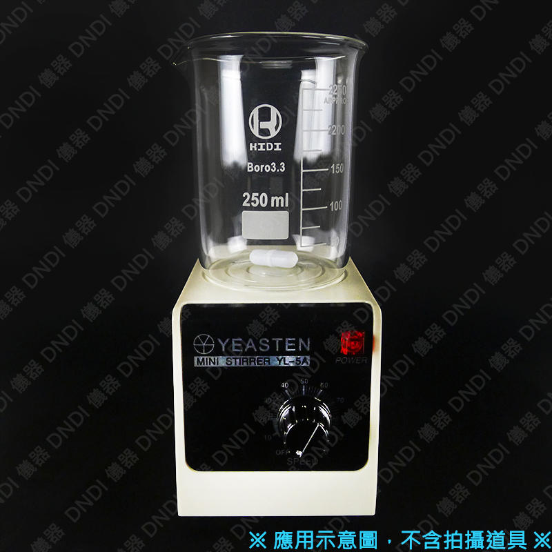 【DNDI儀器】電磁攪拌器 YEASTEN YL-5A『含稅附發票』實驗室器材 磁石攪拌器 迷你攪拌器 攪拌器-細節圖2