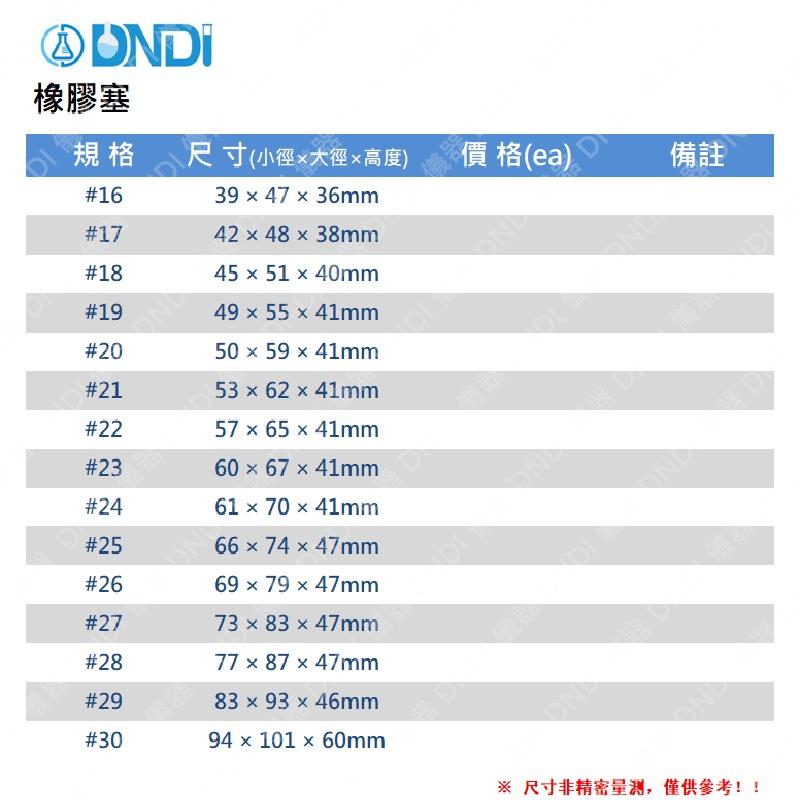 【DNDI儀器】橡膠塞#14~#24賣場 無孔橡膠塞『含稅附發票』實驗室器材 橡皮塞 矽膠塞  試管塞 軟木塞-細節圖4