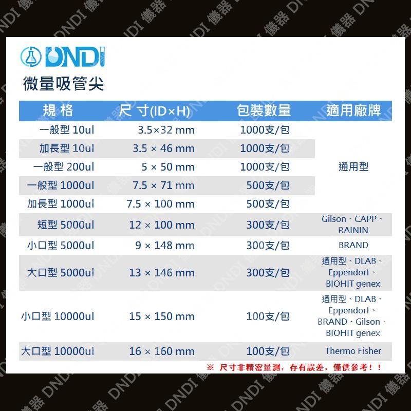 【DNDI儀器】微量吸管尖 《通用型》『含稅附發票』實驗室器材 Pipet Tip 微量分注器吸管尖 滴管尖-細節圖3