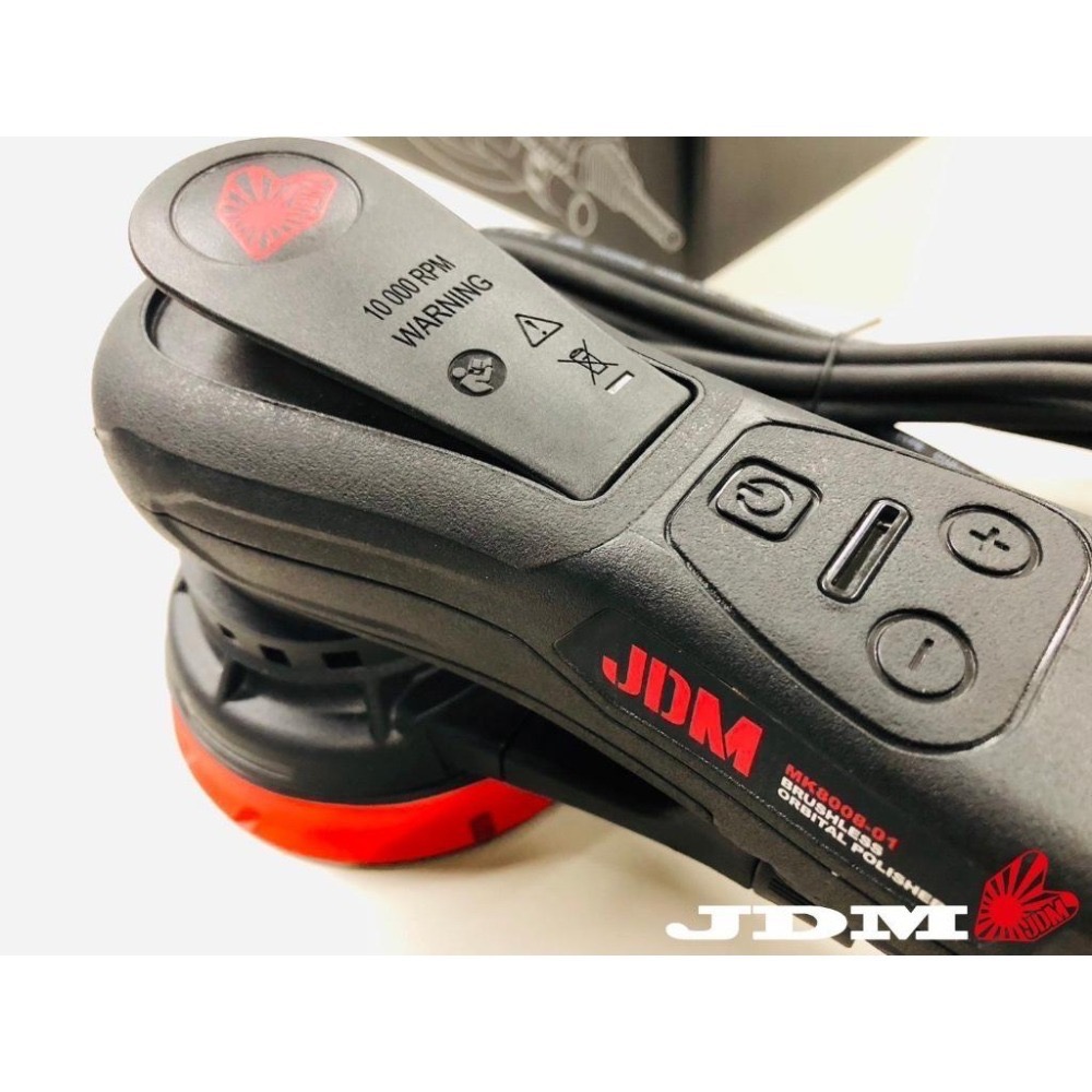 JDM 拋光機 DA機 震拋機 無炭刷 六段變速 強制運転 偏心距5mm 拋光 美容 打蠟-細節圖5