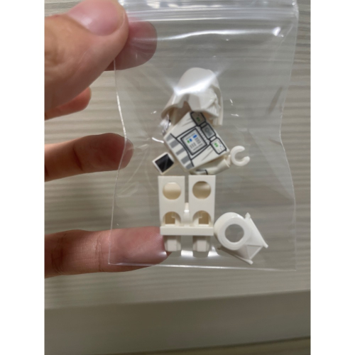 Lego 75389 全白維達 sw1363無頭無披風