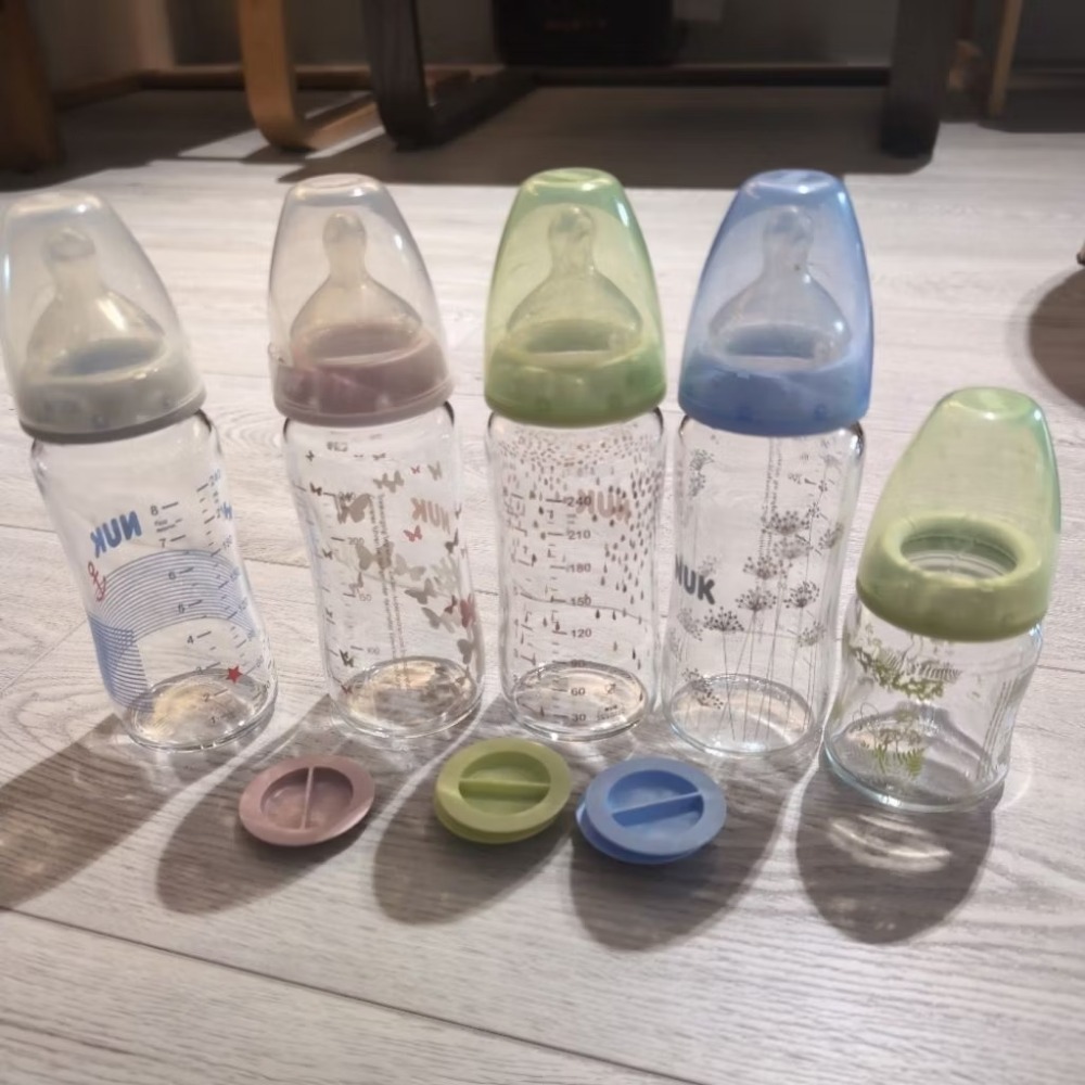 二手 奶瓶 NUK 貝親 chicco nacnac combi 玻璃 塑膠-細節圖2
