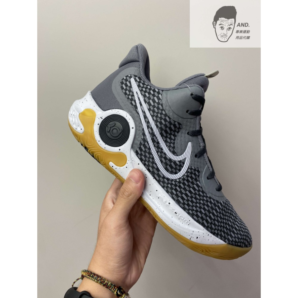 【AND.】NIKE KD TREY 5 IX EP XDR 籃球鞋 男女款 鐵灰/白 CW3402-003/011-細節圖2