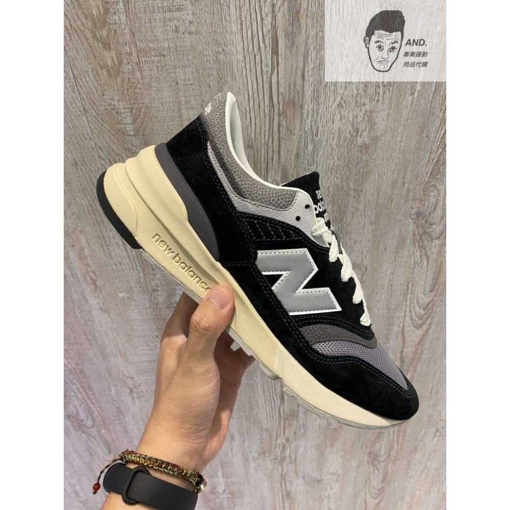 【AND.】NEW BALANCE 997R 麂皮 復古 休閒 男女款 灰/藍/黑 U997RHA/B/C-細節圖3