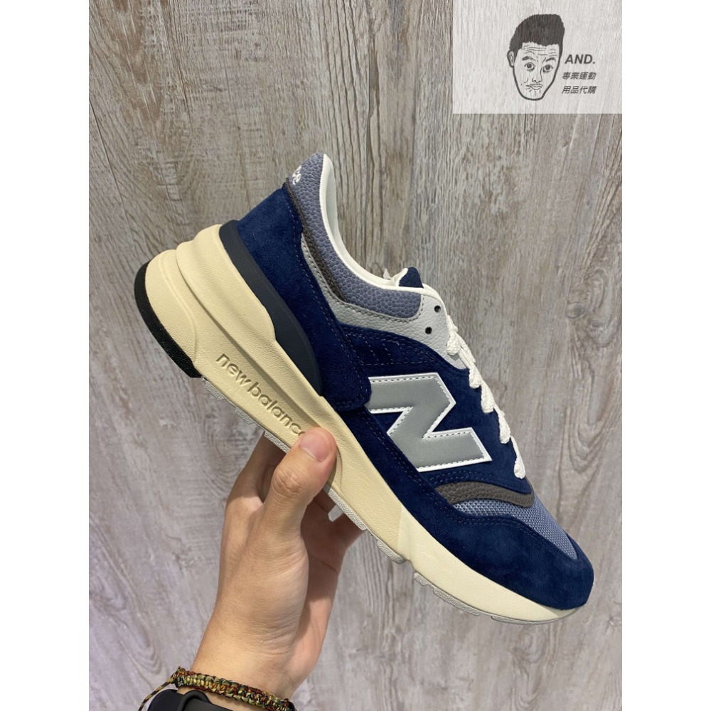 【AND.】NEW BALANCE 997R 麂皮 復古 休閒 男女款 灰/藍/黑 U997RHA/B/C-細節圖4