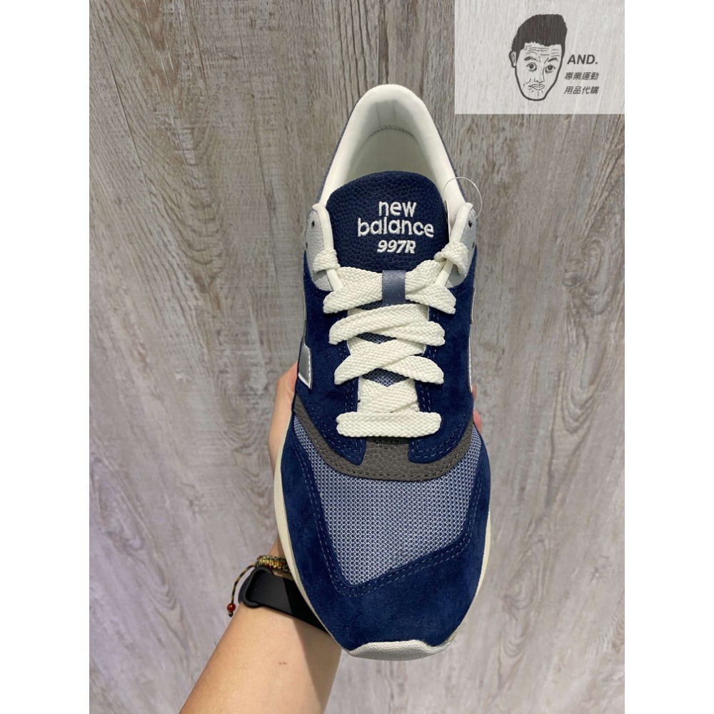 【AND.】NEW BALANCE 997R 麂皮 復古 休閒 男女款 灰/藍/黑 U997RHA/B/C-細節圖7