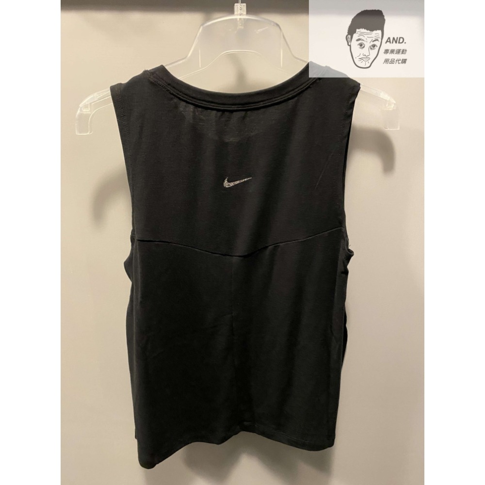 【AND.】NIKE YOGA DRI-FIT 黑色 運動 訓練 背心 透氣 女款 DV9168-010-細節圖2