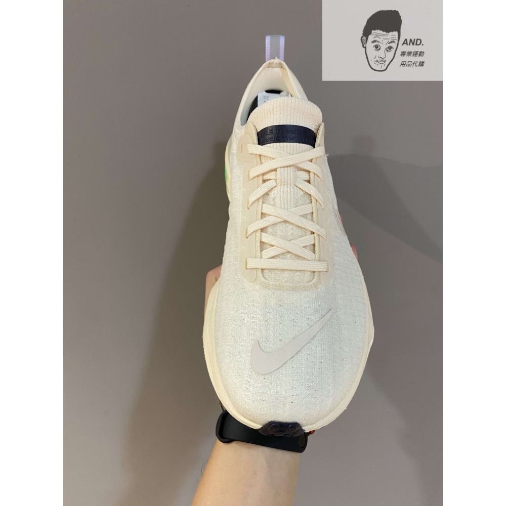 【AND.】NIKE ZOOMX INVINCIBLE RUN FK 3 米白 慢跑 編織 男款 DR2615-200-細節圖2