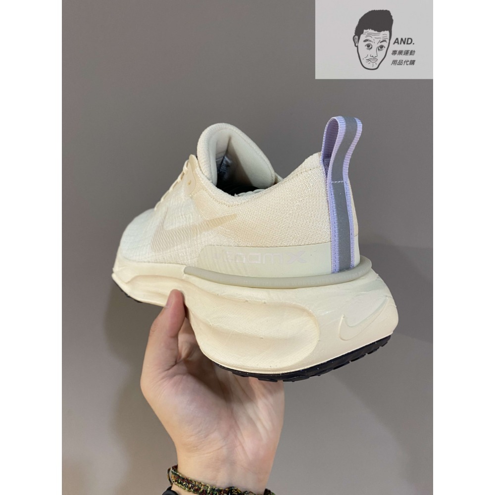 【AND.】NIKE ZOOMX INVINCIBLE RUN FK 3 米白 慢跑 編織 男款 DR2615-200-細節圖4