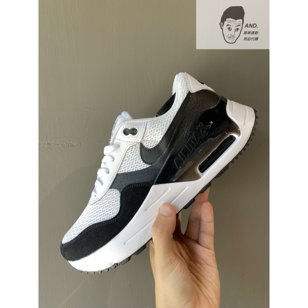 【AND.】NIKE AIR MAX SYSTM 氣墊 復古 運動 休閒 男款 黑白/白黑 DM9537-103/001-細節圖6