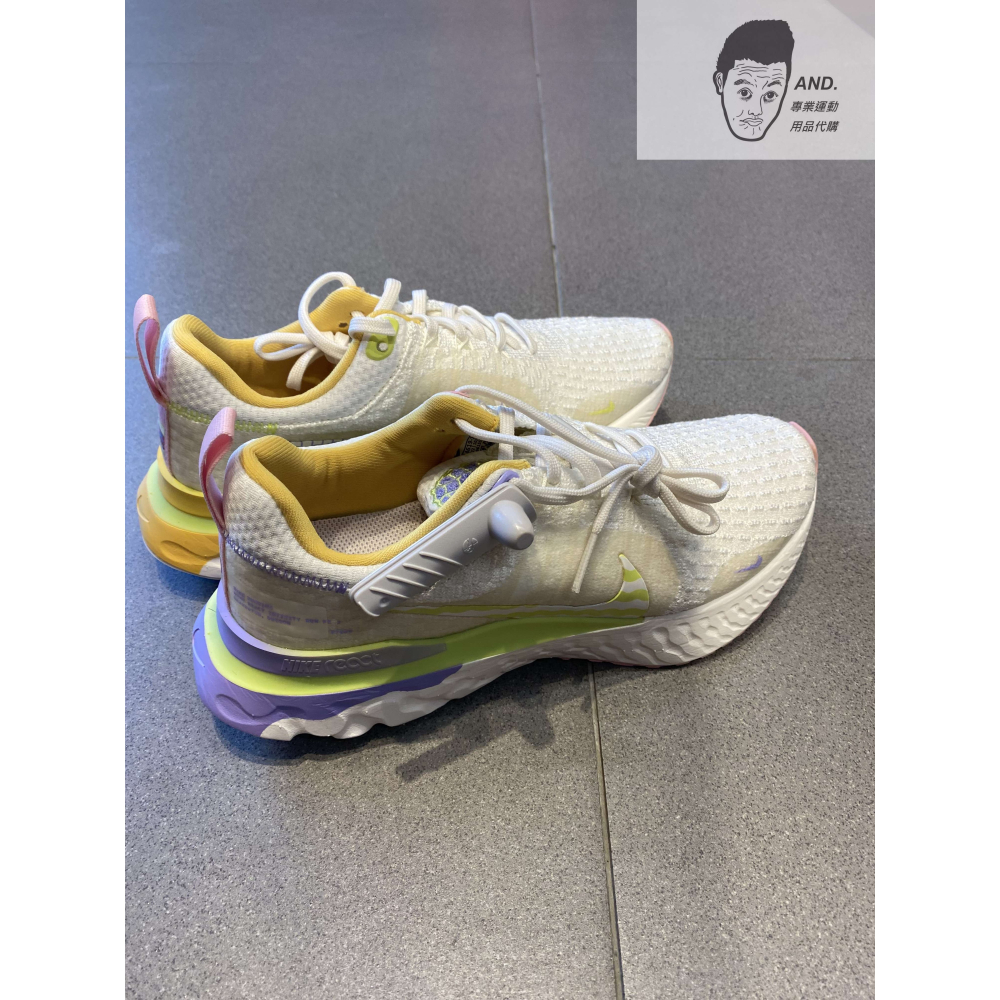 【AND.】NIKE REACT INFINITY RUN FK 3 慢跑 休閒 訓練 女款 FD4619-111-細節圖6
