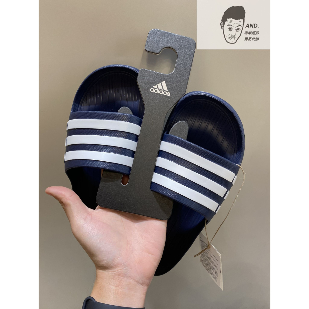 【AND.】現貨 ADIDAS 愛迪達 拖鞋 防水 防臭 無海綿 一體成形 男女款 黑/白/深藍-細節圖5