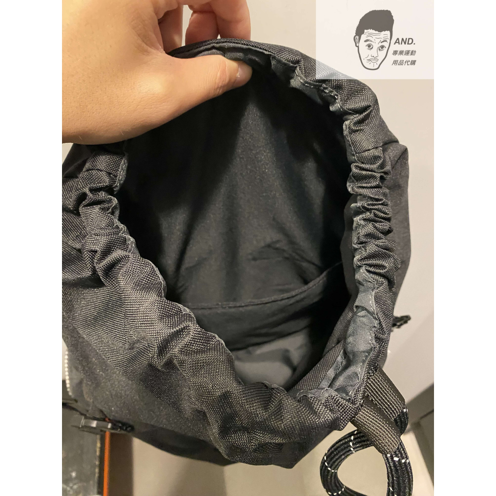 【AND.】NIKE HERITAGE BKPK 旅行 大容量 束口 雙肩 後背包 黑/米 BA6150-010/104-細節圖5