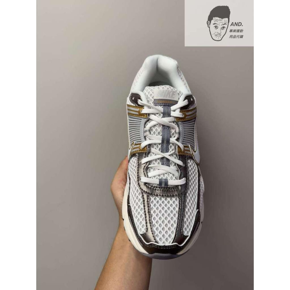 【AND.】NIKE ZOOM VOMERO 5 白金 休閒 穿搭 慢跑 男款 HJ7247-099-細節圖2