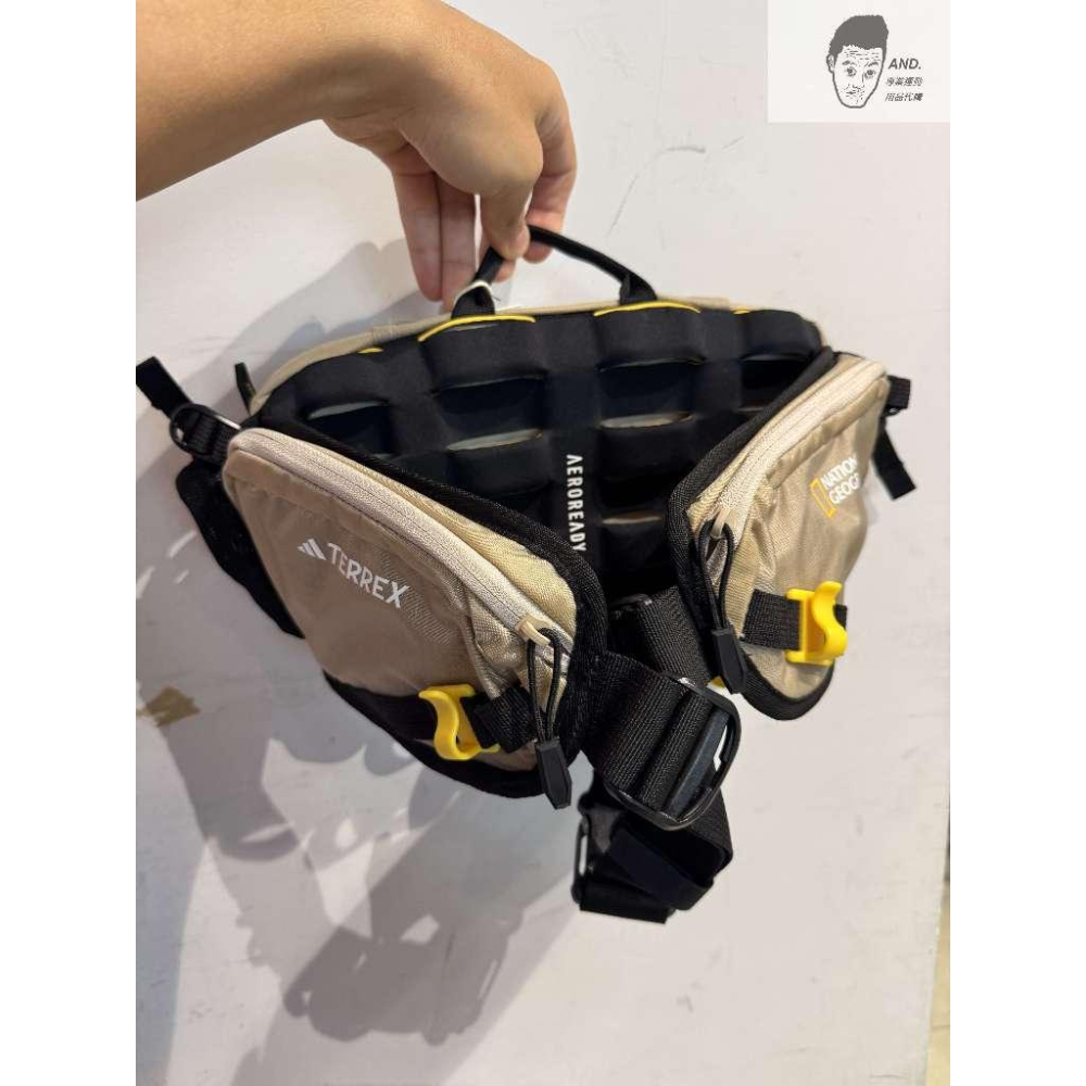 【AND.】ADIDAS TERREX x NATIONAL GEOGRAPHIC 國家地理 聯名款 腰包 HY4340-細節圖2
