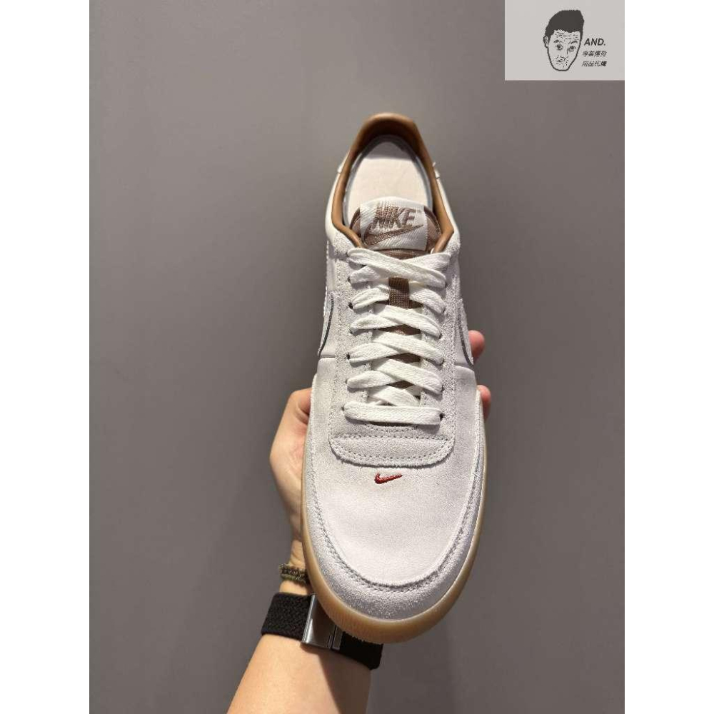 【AND.】NIKE KILLSHOT LEATHER 2 米白 麂皮 復古 休閒 滑板 男女款 HF5699-019-細節圖2