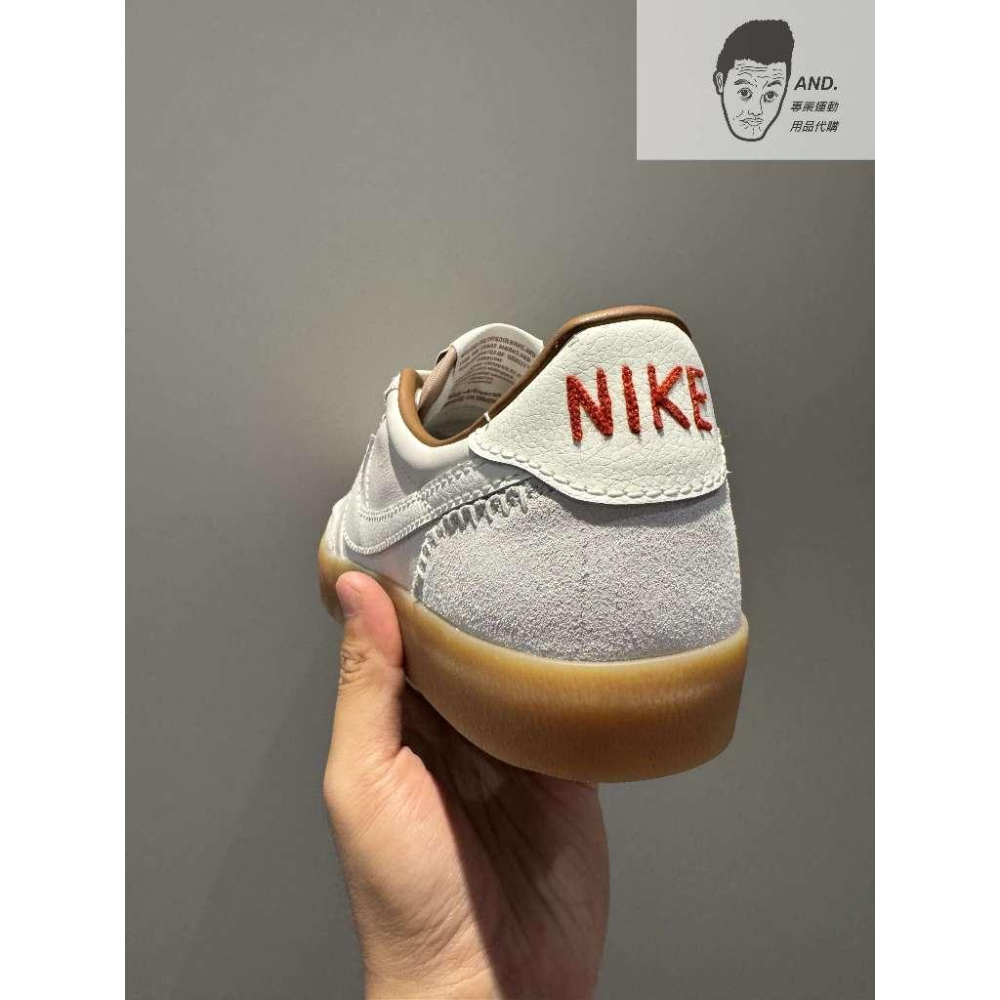 【AND.】NIKE KILLSHOT LEATHER 2 米白 麂皮 復古 休閒 滑板 男女款 HF5699-019-細節圖4