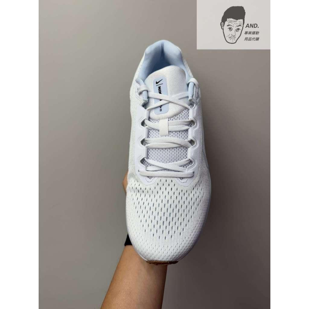 【AND.】NIKE AIR WINFLO 11 輕量 透氣 訓練 慢跑鞋 男款 白/灰 FJ9509-106/200-細節圖5