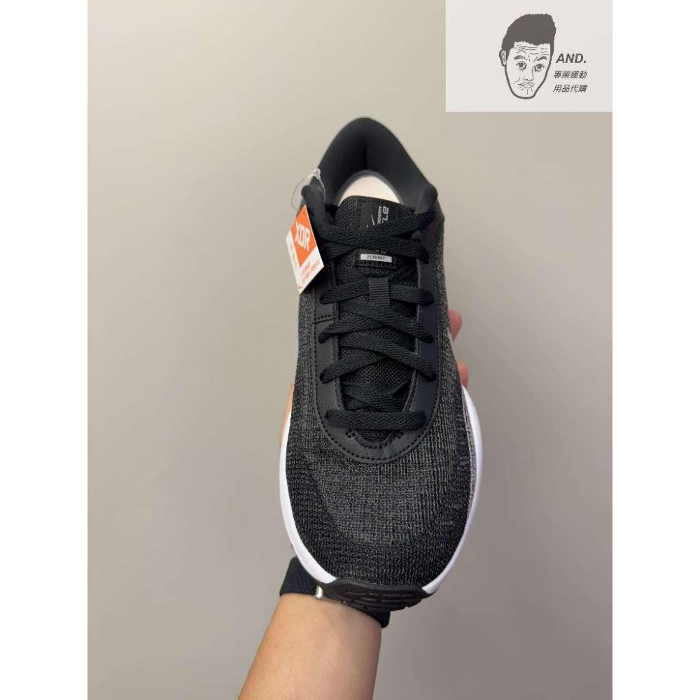 【AND.】NIKE G.T. HUSTLE ACADEMY EP 黑白 針織 籃球鞋 男款 FJ7808-003-細節圖2