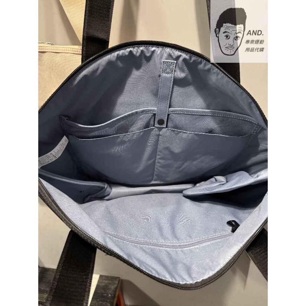 【AND.】NIKE ONE 托特包 單肩包 手提包 黑色/米白 CU0063-010/838-細節圖3