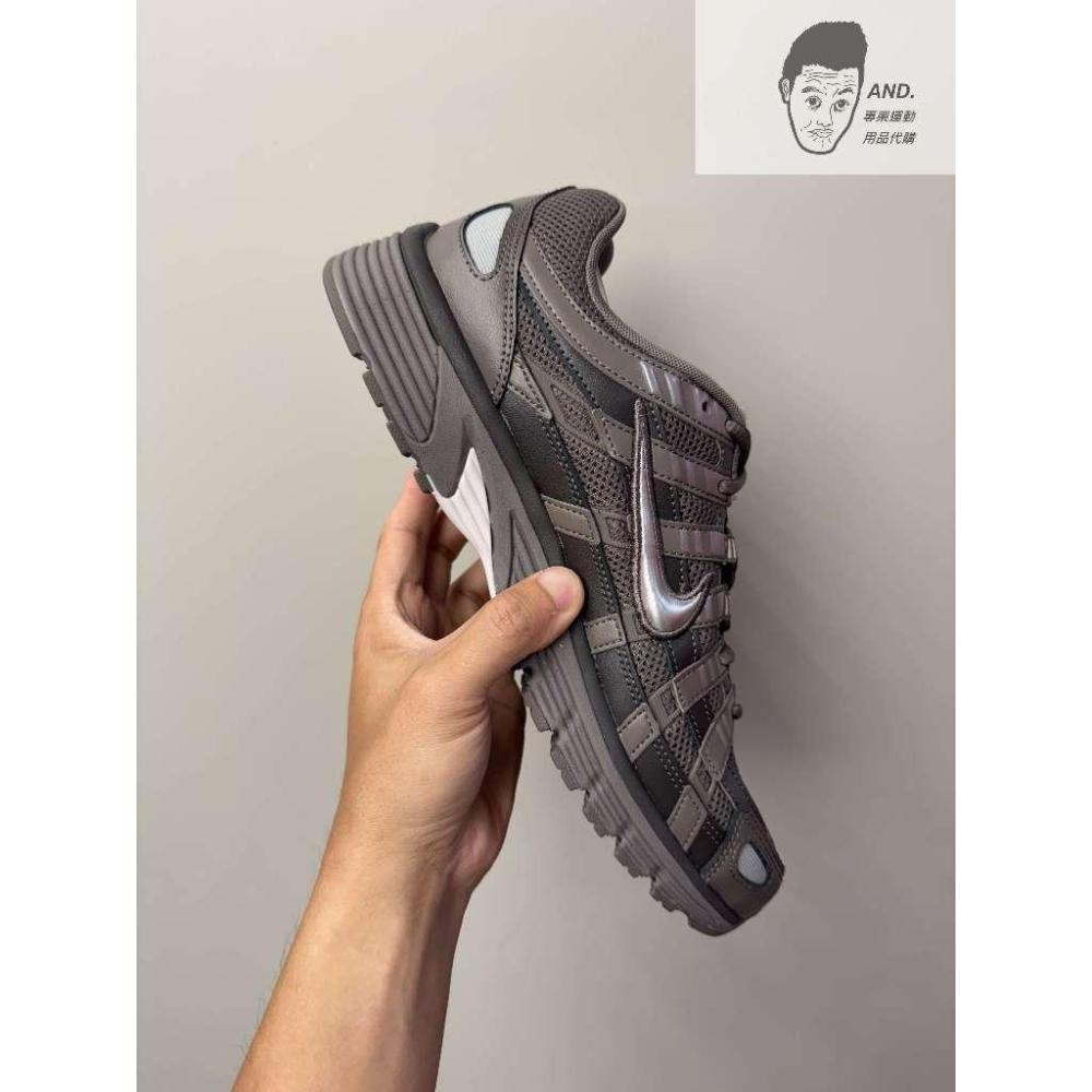【AND.】NIKE P-6000 棕灰 復古 休閒 慢跑 運動 男女款 CD6404-202-細節圖3