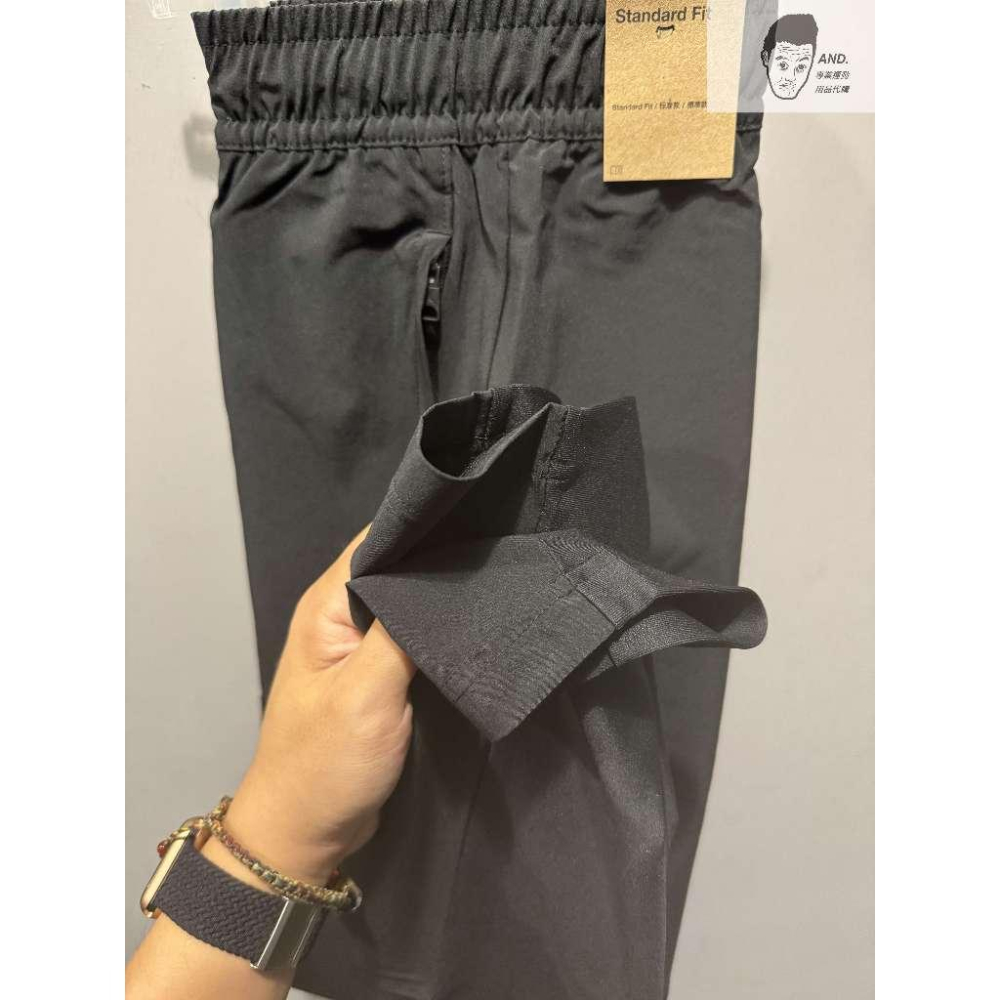 【AND.】NIKE JORDAN DRY 黑色 抽繩 拉鍊口袋 彈性 縮口 運動長褲 男款 FN5841-010-細節圖7
