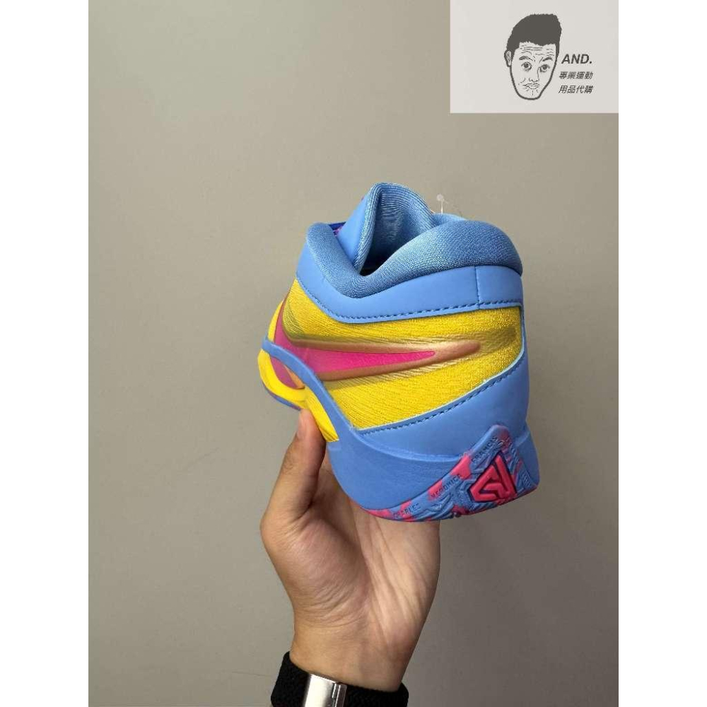【AND.】NIKE GIANNIS FREAK 6 EP 黃藍 籃球鞋 耐磨 男款 HF1819-700-細節圖4
