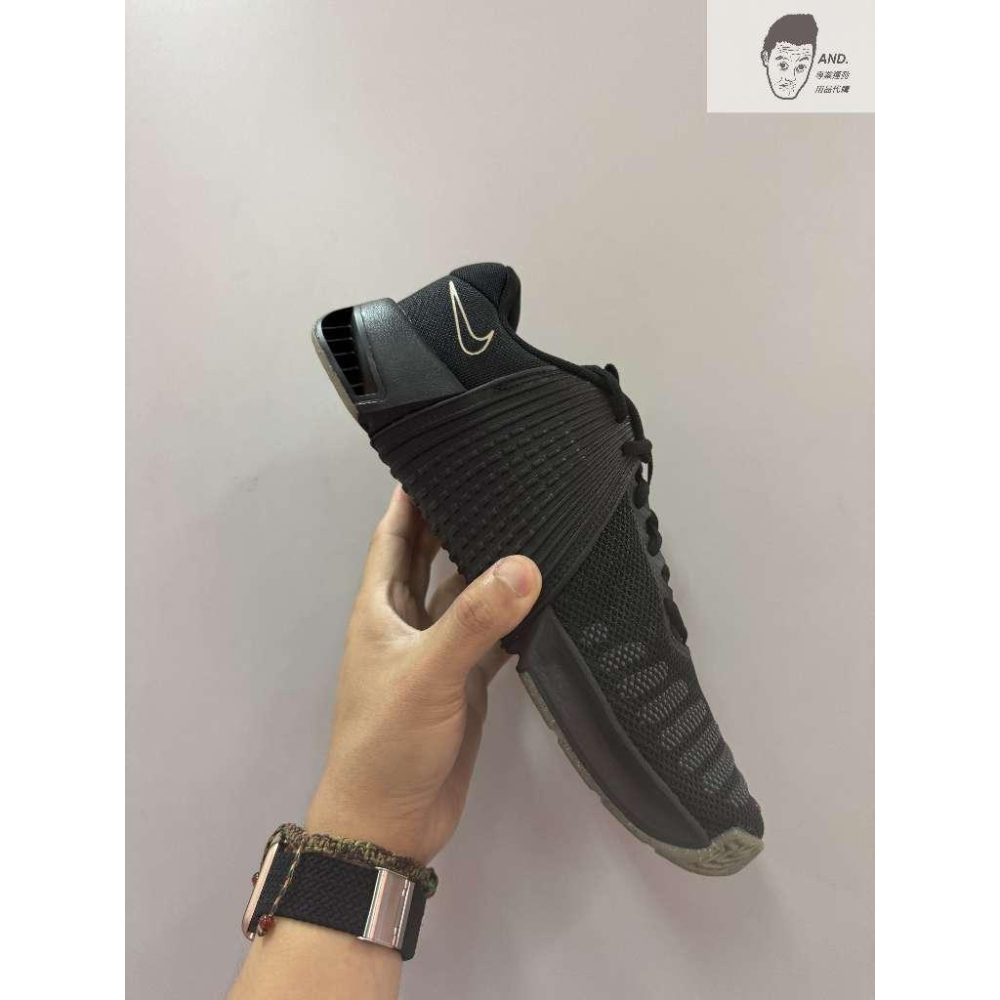 【AND.】NIKE METCON 9 黑色 訓練 健身 運動 運動鞋 男女款 DZ2617-007-細節圖3
