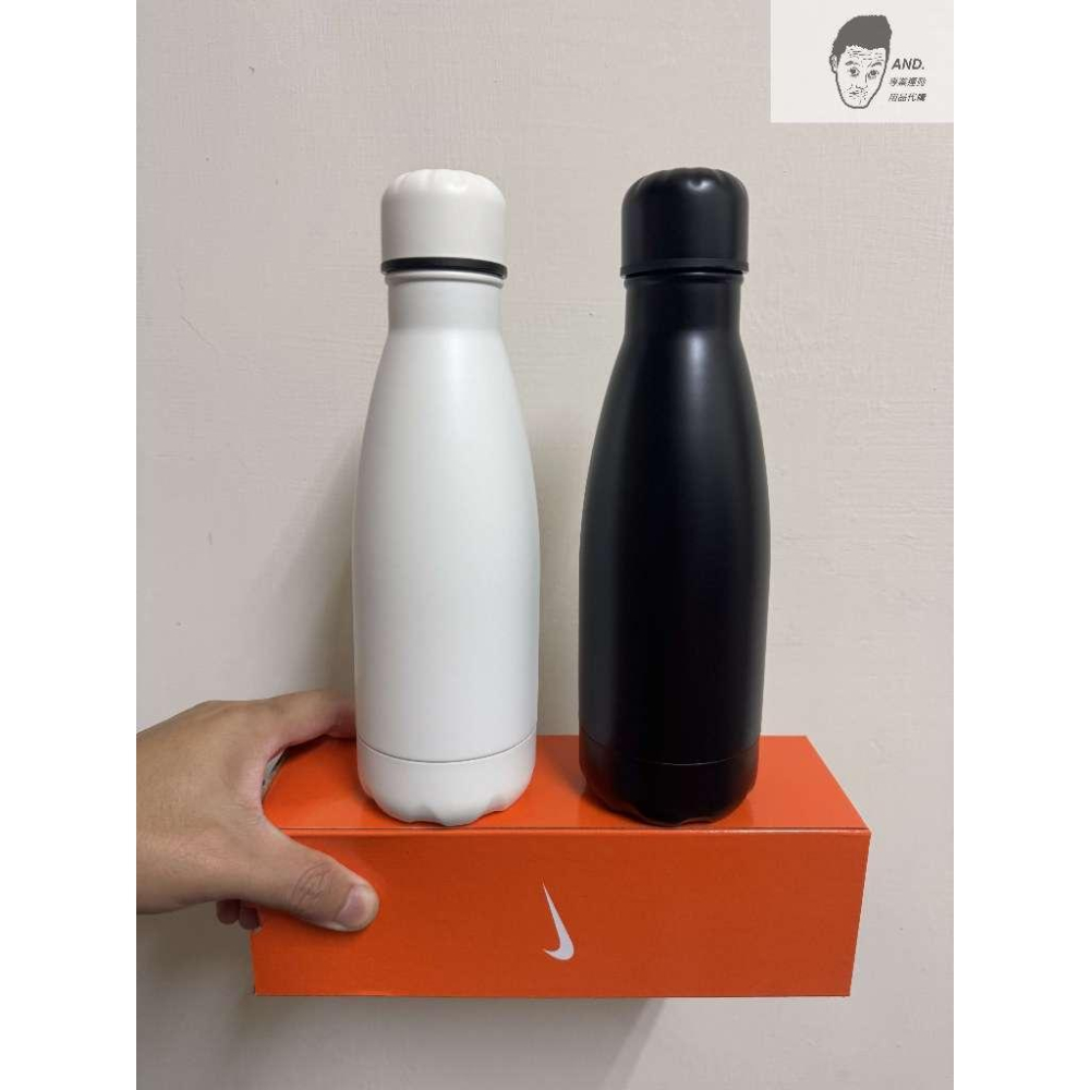 【AND.】現貨 NIKE THERMO BOTTLE 不鏽鋼 保溫瓶 運動水壺 350ML-細節圖2