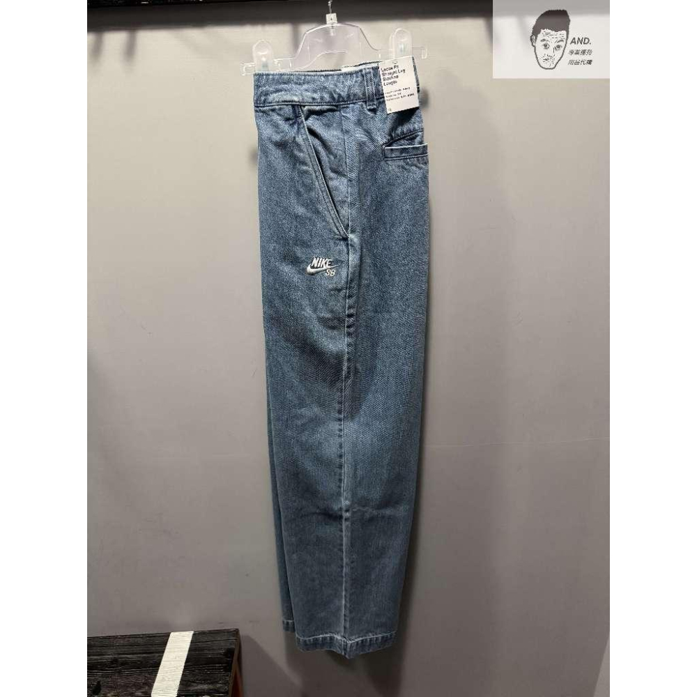 【AND.】NIKE SB X OLYMPICS PANTS 休閒 穿搭 牛仔褲 男款 FZ7008-493-細節圖2
