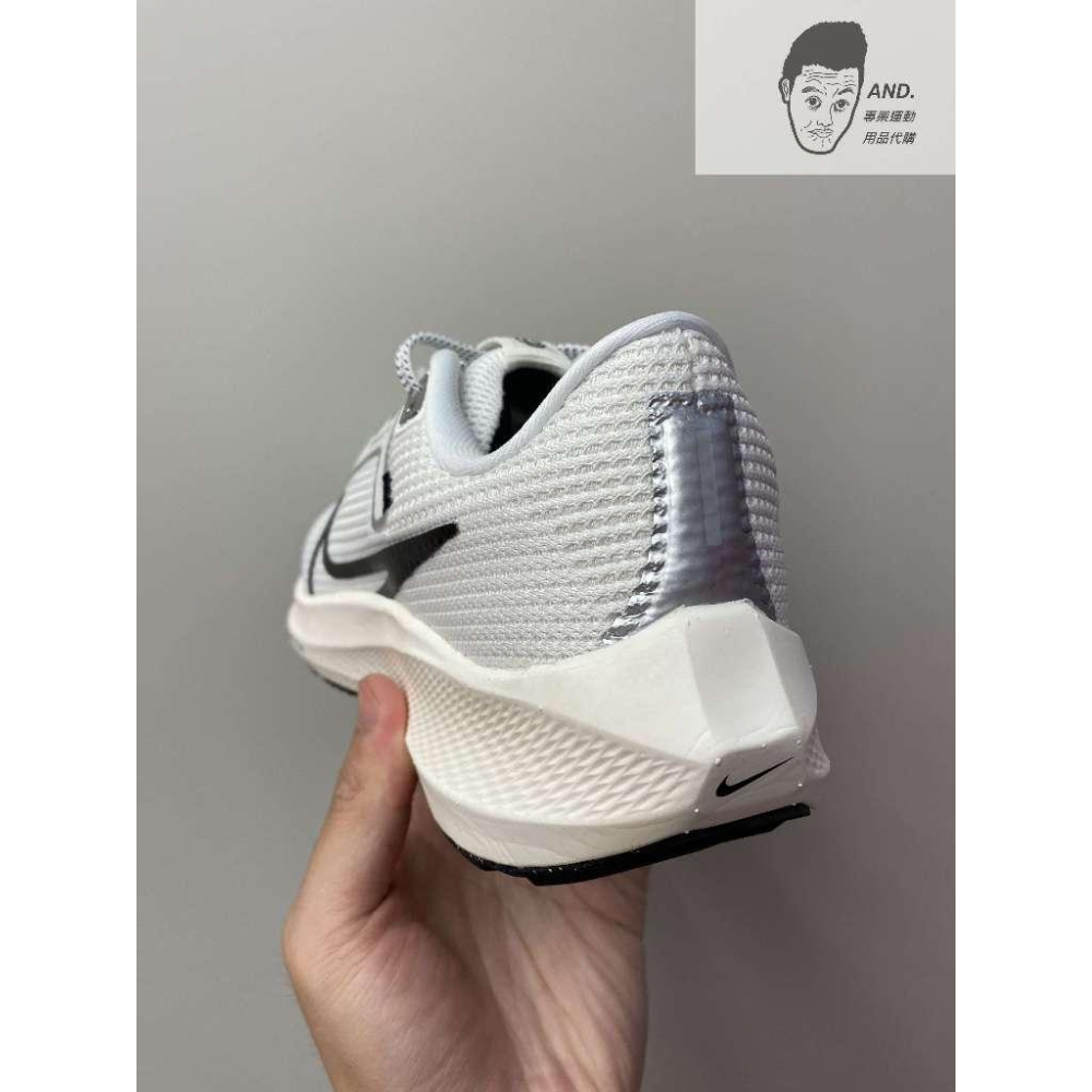 【AND.】NIKE AIR ZOOM PEGASUS 40 灰白 運動 訓練 慢跑 小飛馬 女款 DV3854-104-細節圖4