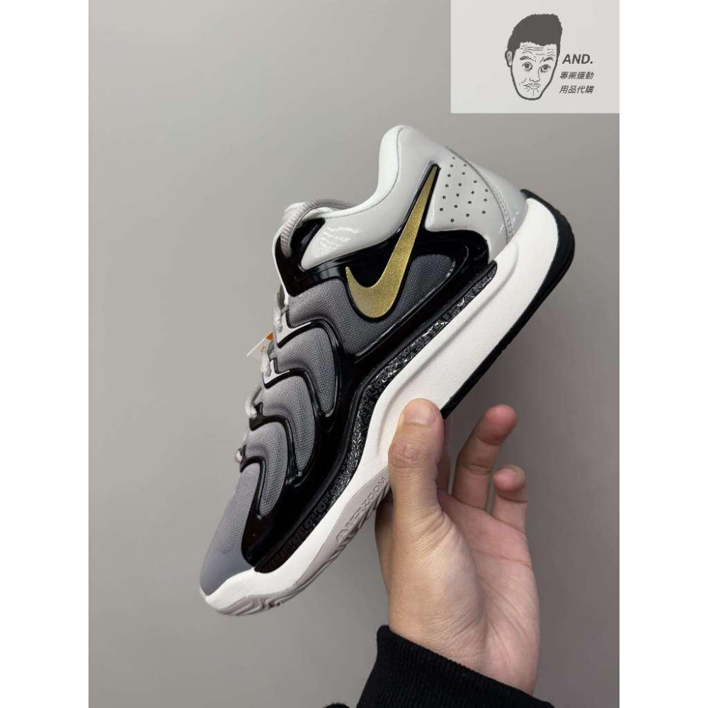 【AND.】NIKE KD 17 EP XDR 運動 耐磨底 籃球鞋 男款 黑綠/白灰 FJ9488-002/003-細節圖2