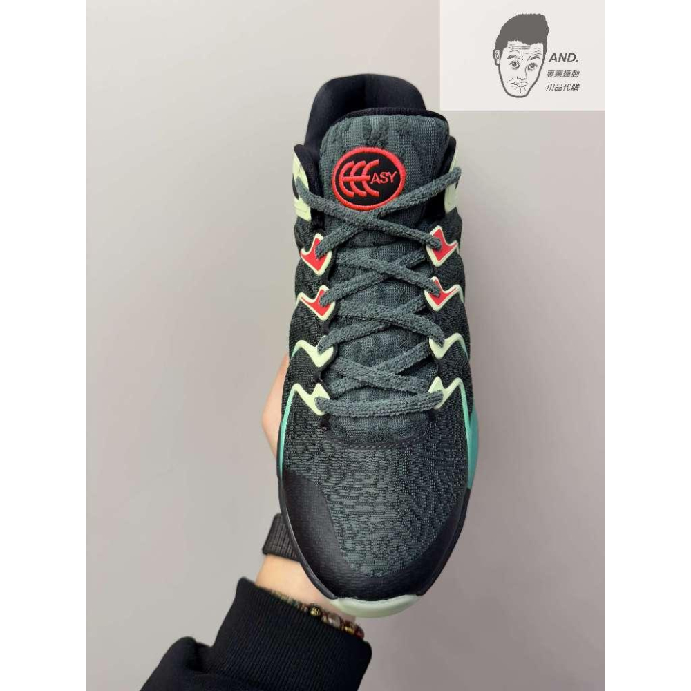 【AND.】NIKE KD 17 EP XDR 運動 耐磨底 籃球鞋 男款 黑綠/白灰 FJ9488-002/003-細節圖5