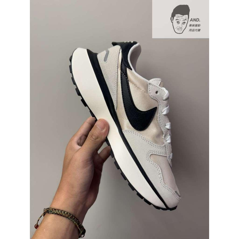 【AND.】NIKE PHOENIX WAFFLE 麂皮 休閒 復古 女款 黑勾/白勾 FD2196-100/002-細節圖6