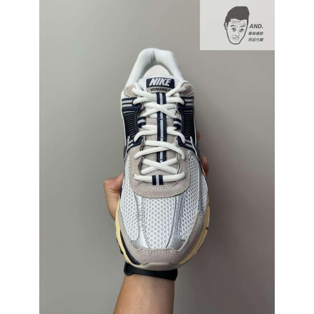 【AND.】NIKE ZOOM VOMERO 5 奶油藍 休閒 穿搭 慢跑 運動鞋 男女款 HF4259-100-細節圖2