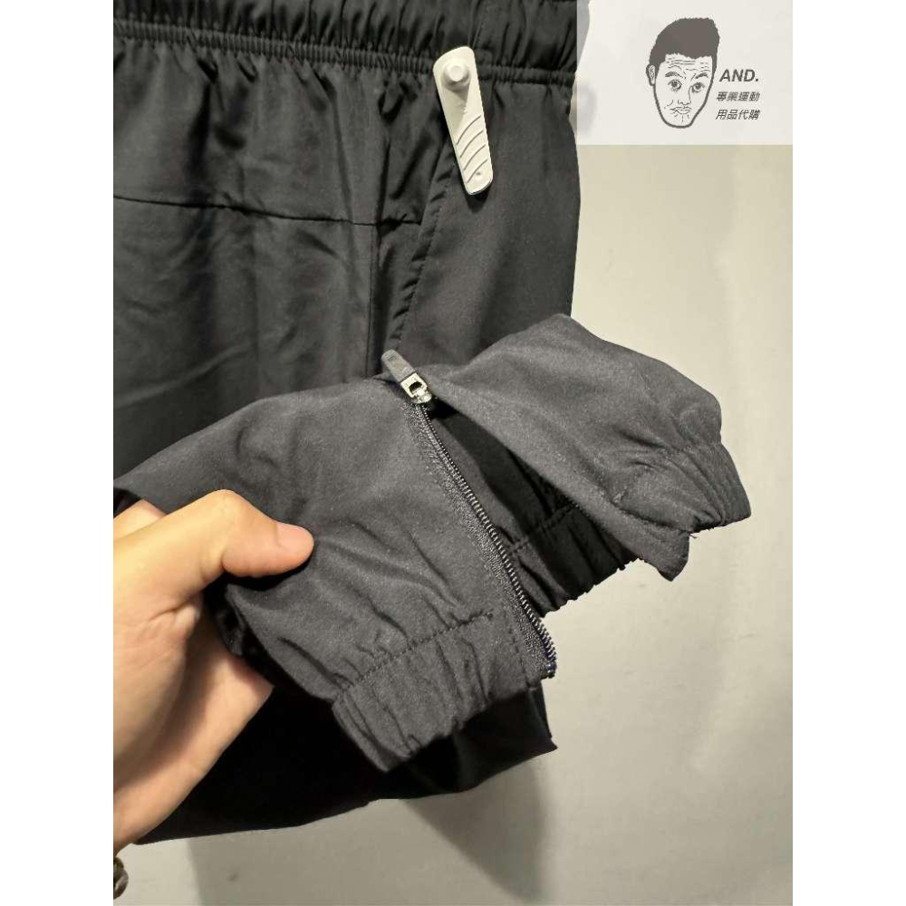 【AND.】NIKE DRI-FIT FORM PANT 排汗 縮口 拉鍊 慢跑 運動 長褲 男款 FB7498-010-細節圖3