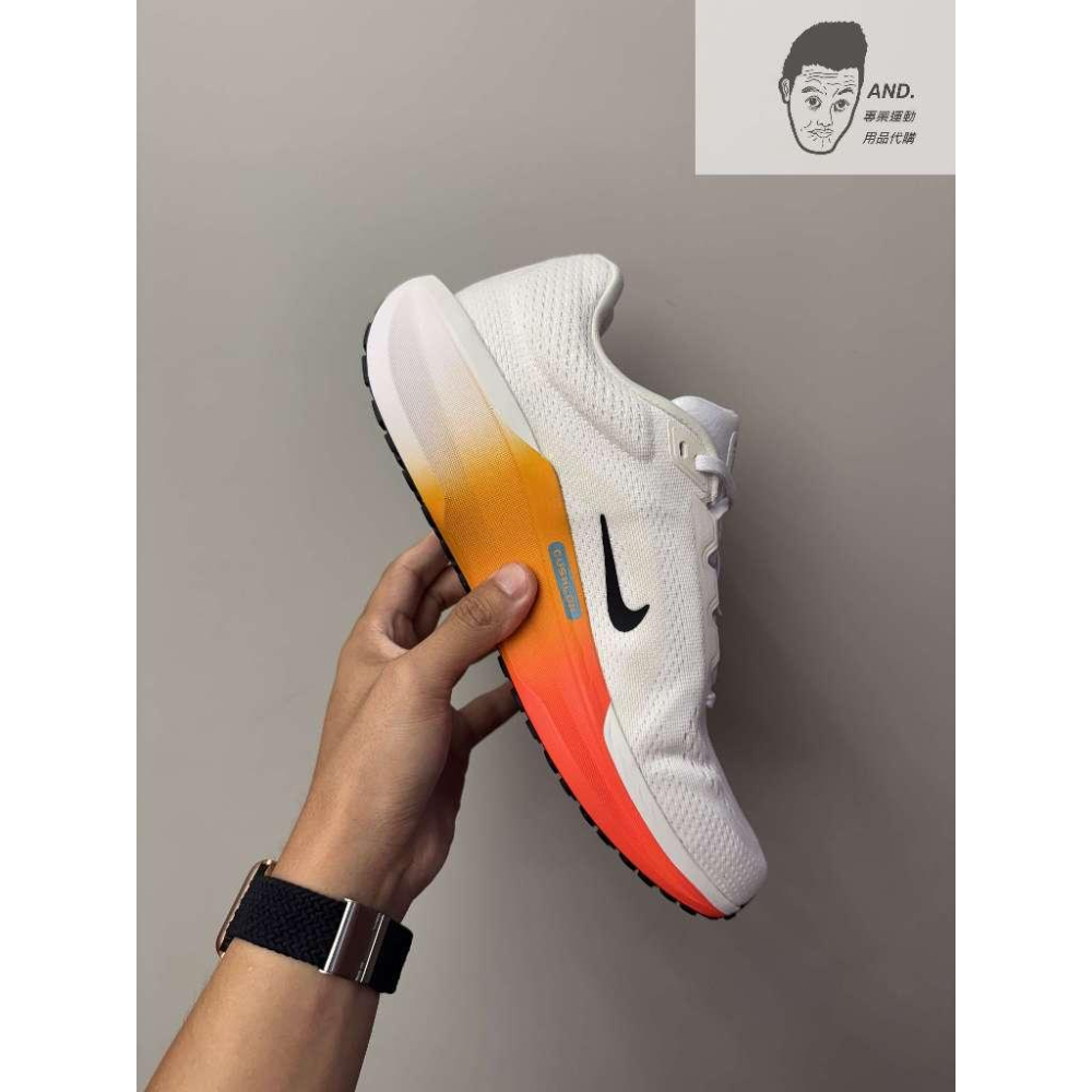 【AND.】NIKE AIR WINFLO 11 白橘 運動 訓練 慢跑鞋 男款 IH7328-101-細節圖3