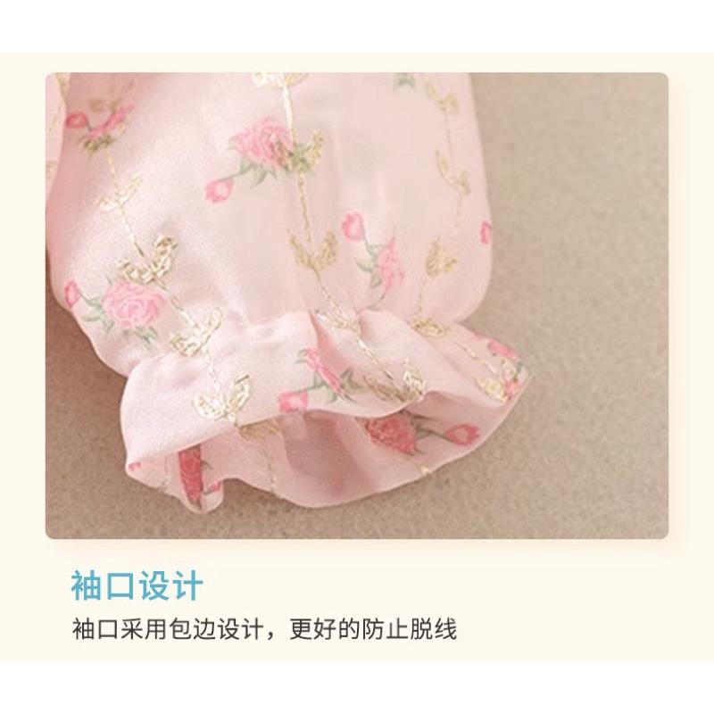 ❤️優惠促銷❤️春秋新款女寶花朵旗袍連身衣 中國風 滿月服 週歲服 外出服 人氣商品 台灣出貨 熱銷 免運費-細節圖7
