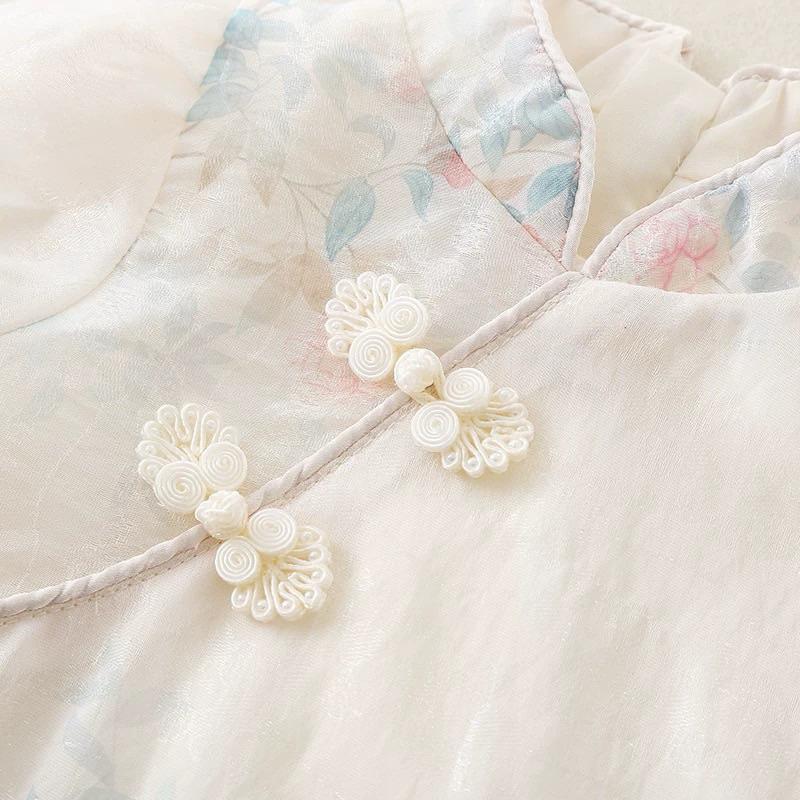 ❤️現貨促銷❤️夏季女寶中國風旗袍包屁衣 超萌可愛包屁衣 滿月服 周歲服 外出服 台灣現貨 隔日到貨-細節圖2