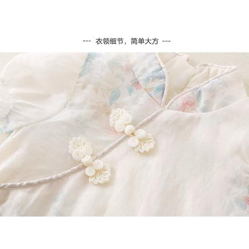 ❤️現貨促銷❤️夏季女寶中國風旗袍包屁衣 超萌可愛包屁衣 滿月服 周歲服 外出服 台灣現貨 隔日到貨-細節圖4