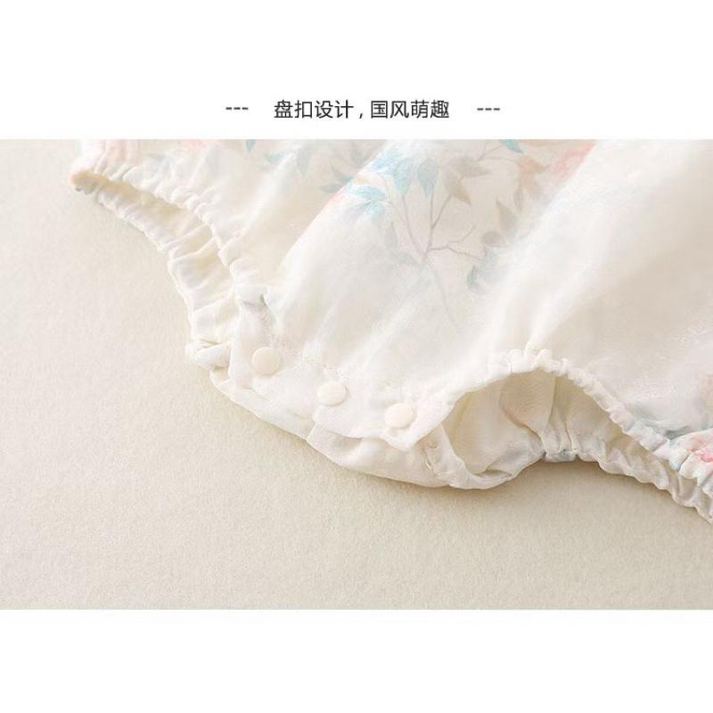 ❤️現貨促銷❤️夏季女寶中國風旗袍包屁衣 超萌可愛包屁衣 滿月服 周歲服 外出服 台灣現貨 隔日到貨-細節圖5