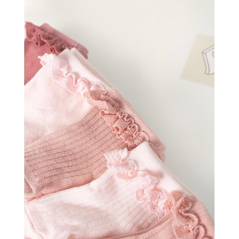 ❤️現貨促銷❤️ 台灣出貨 嬰兒蕾絲邊襪子 女嬰防滑花邊襪 女寶襪子 初生嬰兒襪 嬰兒必備 襪子 女寶止滑襪 隔日到貨-細節圖4