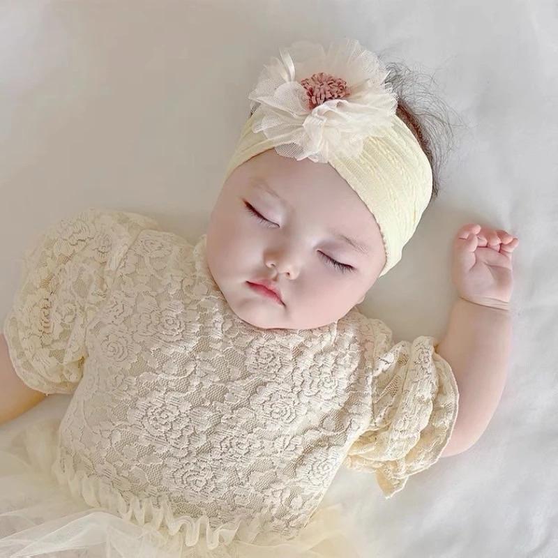 ❤️優惠促銷❤️韓系超柔軟嬰兒蝴蝶結髮帶甜美頭飾女童髮帶嬰兒髮帶/新生兒髮帶/寶寶髮帶/ 女寶髮飾/-細節圖5