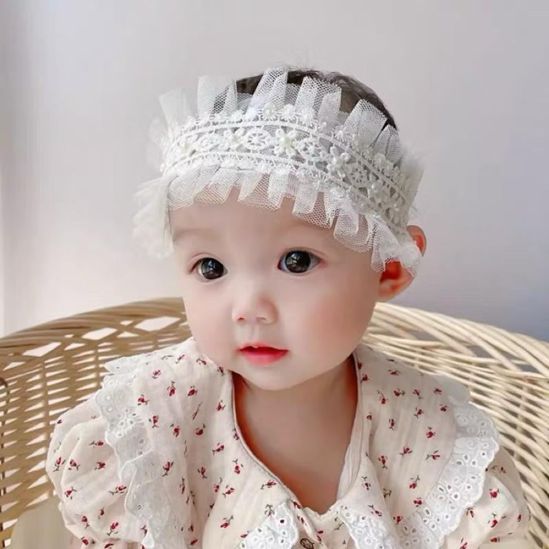 ❤️優惠促銷❤️韓系嬰幼兒寶寶多款髮帶 嬰兒髮帶/新生兒髮帶/寶寶髮帶/ 女寶髮飾/公主髮帶 拍照 蕾絲 週歲 滿月-細節圖3